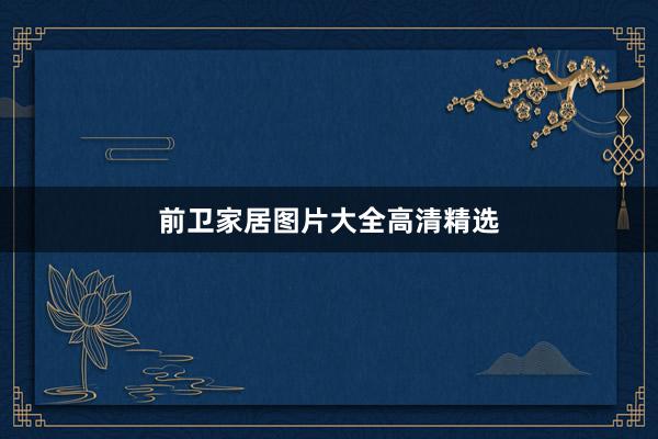 前卫家居图片大全高清精选